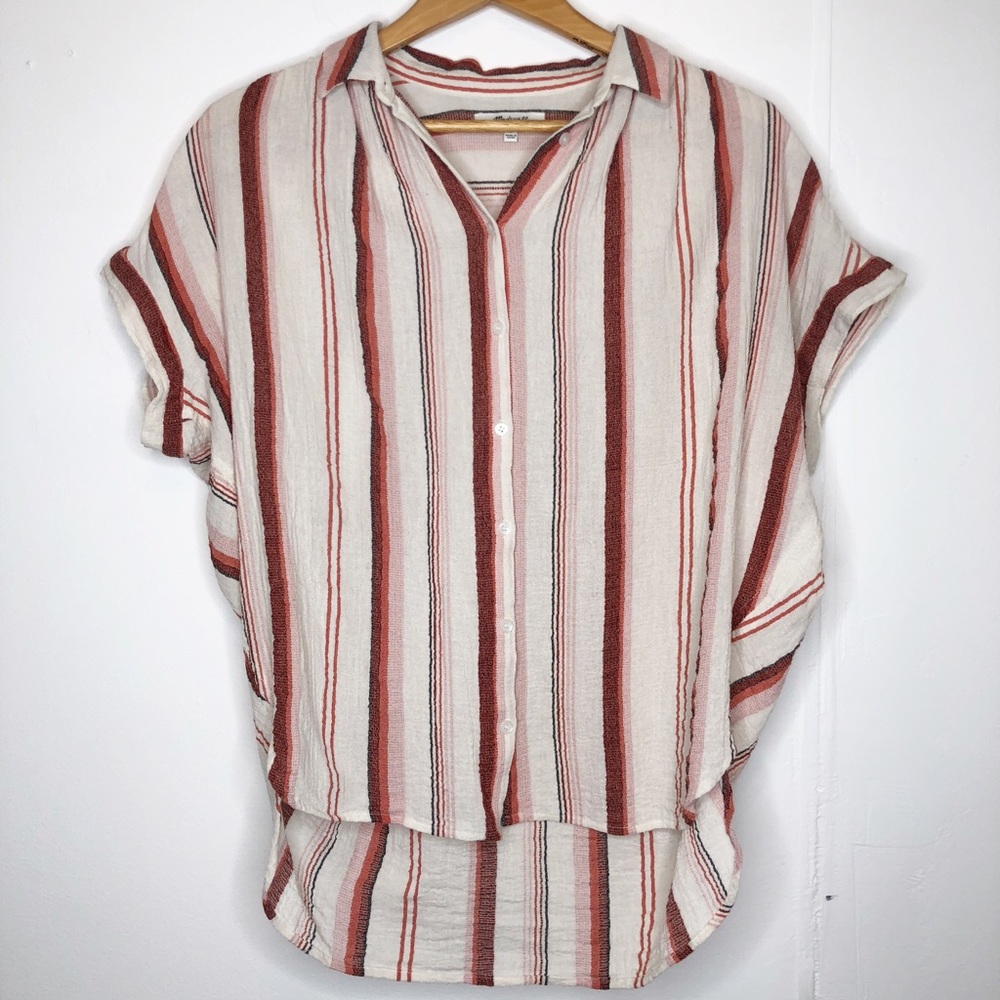 Madewell central stripe shirt
